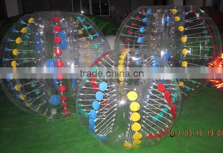 soccer bubble/loopy ball