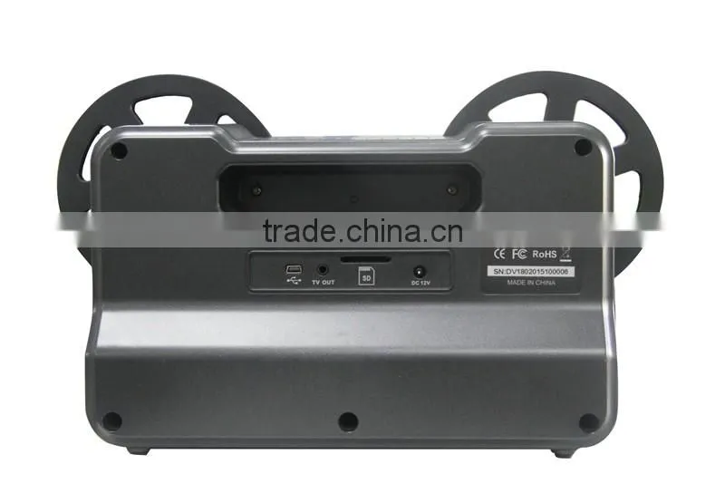 Quality Device 2016 Roller Film Scanner 2.4" Screen Convert Film to Video