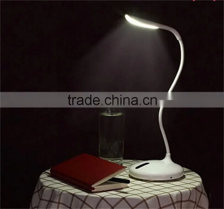 Rechargeable Flexible LED Table light Reading lamp JK-853R Book lamp Night light Gift light