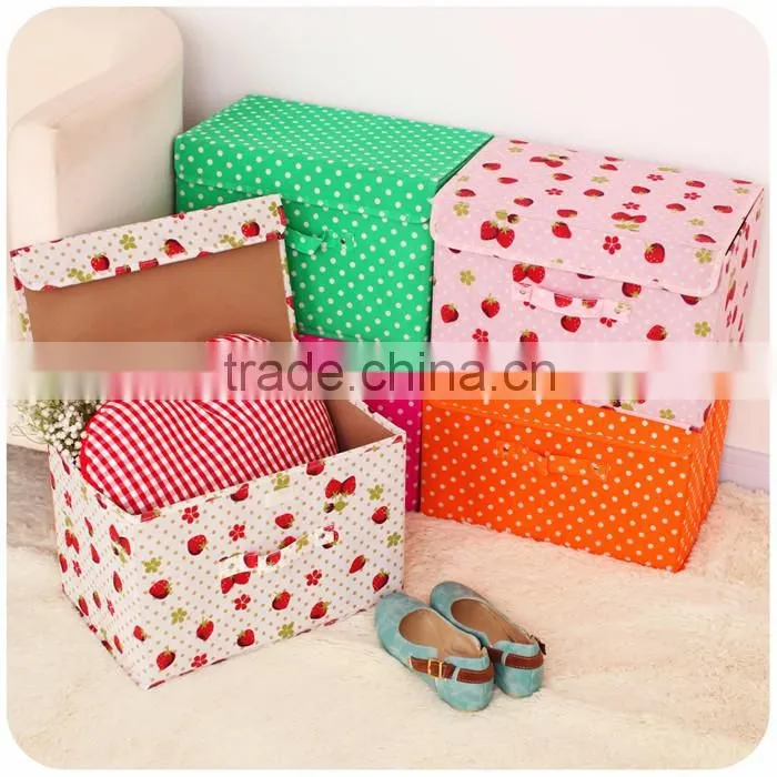 2016 new stylish craft square storage box