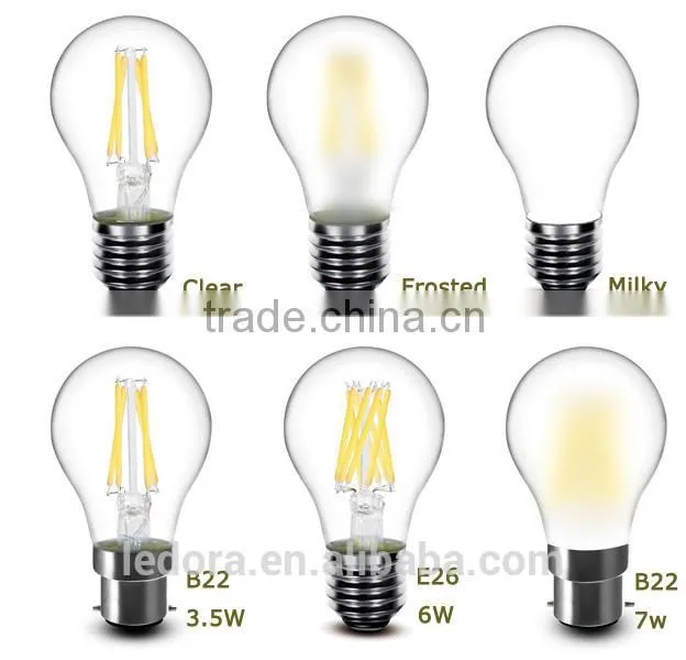 CE certificata 360 degree 1w T25 e14 dimmable led filament light bulb clear