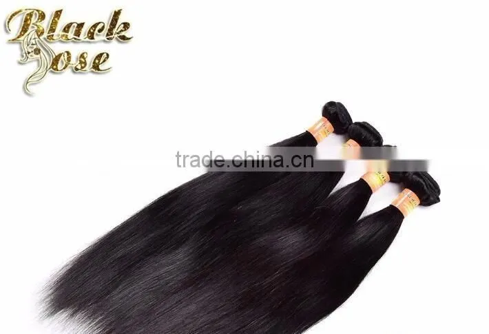 Brand New 7A Grade Unprocessed Straight Virgin Wig Virgin Brazilian Malaysian Hair Bundles Hair Extension Human Hair
