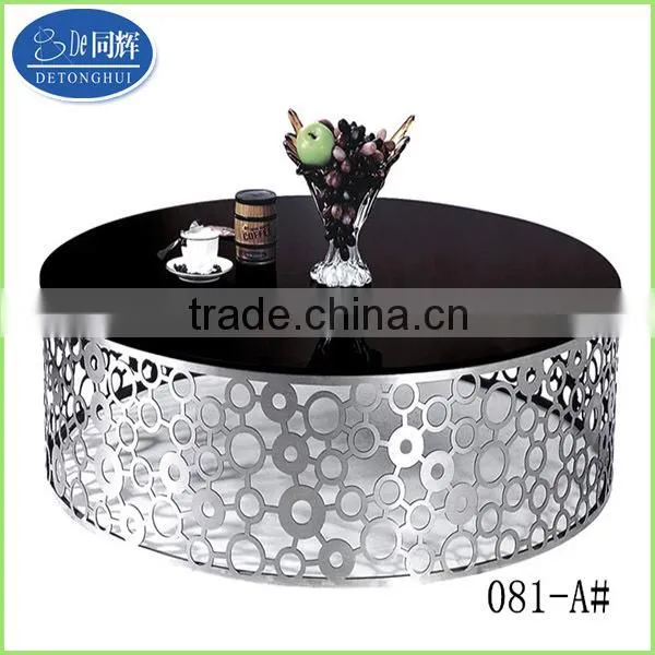 Home furniture modern design glass tea table(081#)