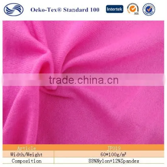 nylon stretch spandex fabric for sportwears