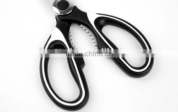 Multi-function ubber handle Low Price kitchen scissors