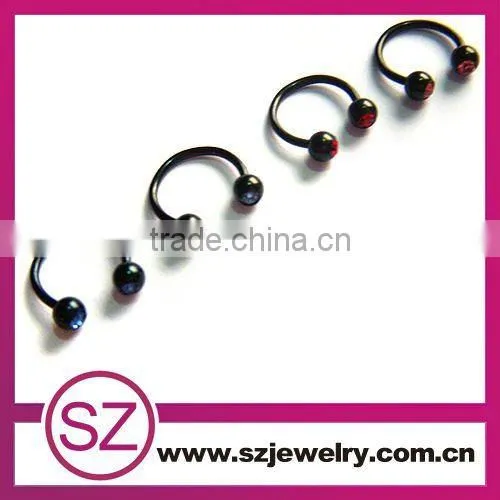 D188 labret fake industrial piercing jewelry