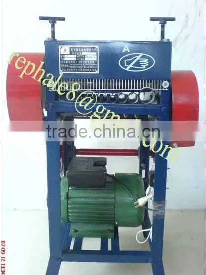 Dual-channel wire stripping machine