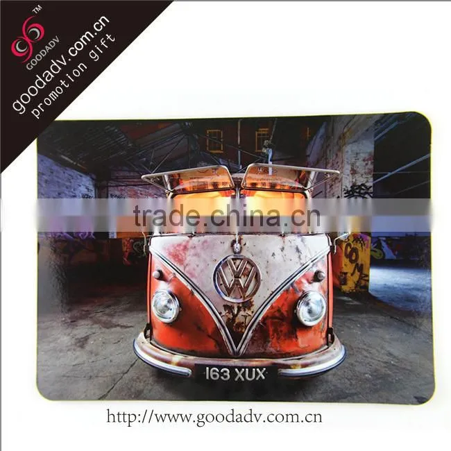 New products for 2015 cork placemats/printed cork backed placemats/cork board placemats for promotion gift