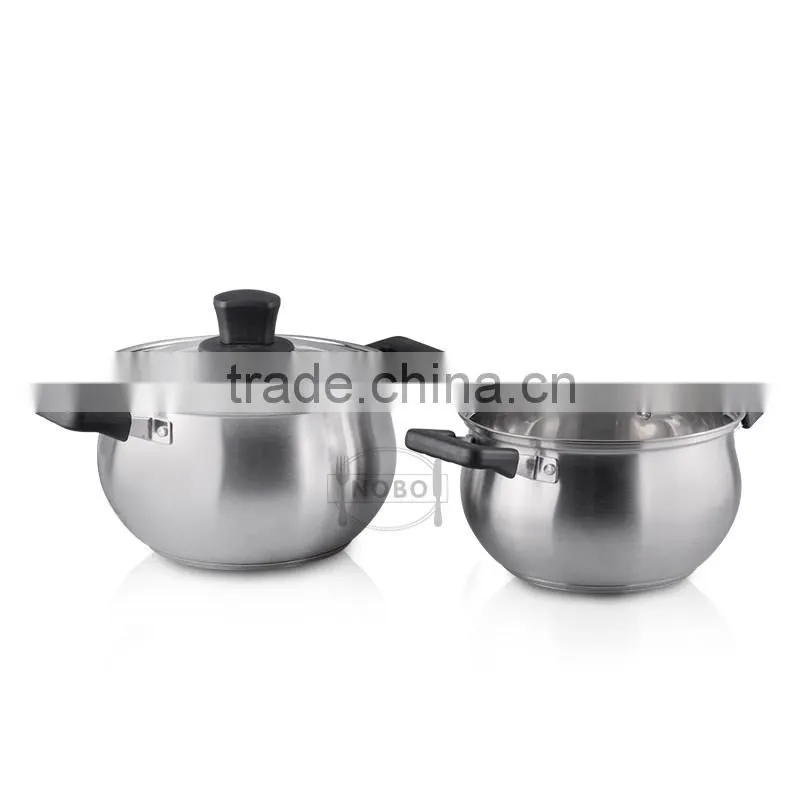 NOBO New Arrival Stainless Steel Stock Pot With Capsule Bottom
