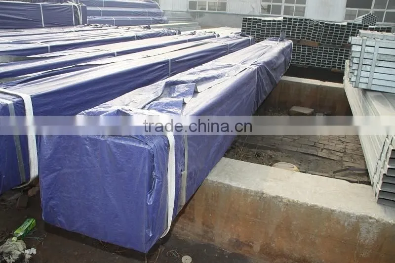 material specification black iron steel square tube 200x200 mm