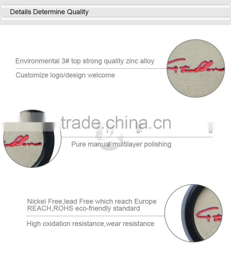 Designer Coat Engraved Snap Button Custom Logo