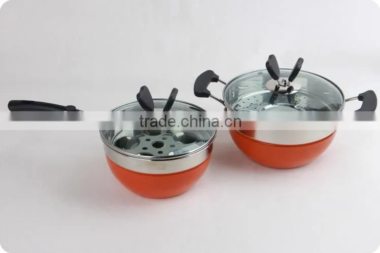 new products 2015 innovative products of induction stainless steel cooking pots and pans sets