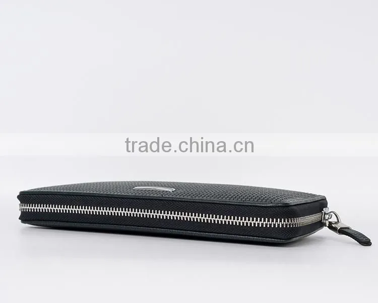 OEM series leather custom good wallet brands men