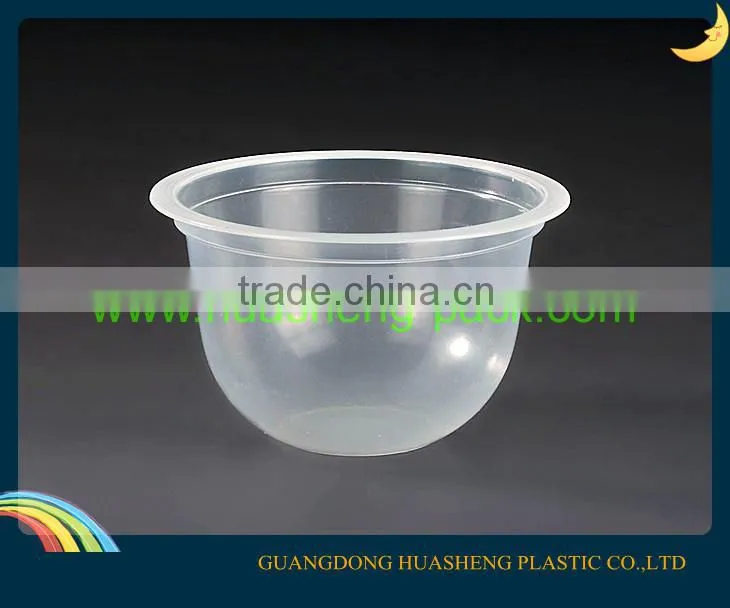 6oz7oz200ml Plastic Disposable FDA eco-friendly clear plastic mini cup jelly cup