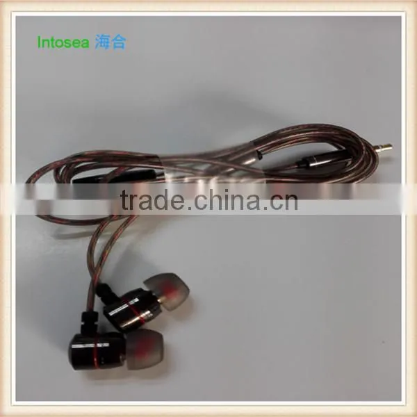 The headset with high quality,metal earphone ,headset with factory price