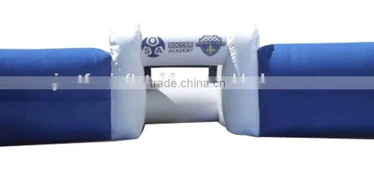 inflatable soap football field commercial inflatable soccer field