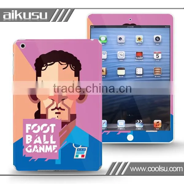 3D Football color printing Skin cover For iPad4 and iPad mini sticker