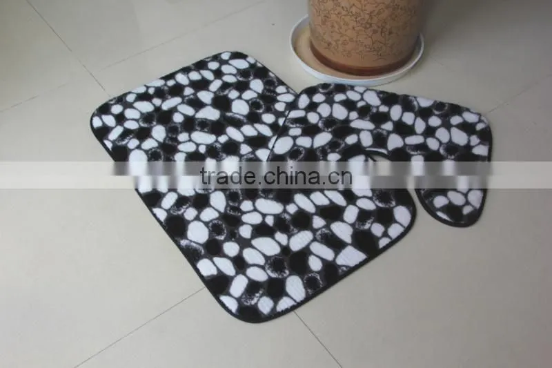 2pcs bath room mat sets