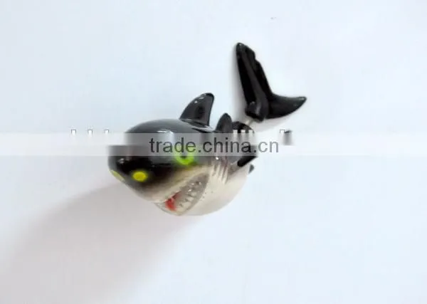 3.5 inch Factory Custom 3D Plastic Shark Refrigerator Magnets