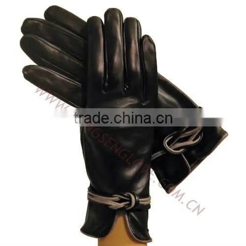 HS1407 boys leather gloves