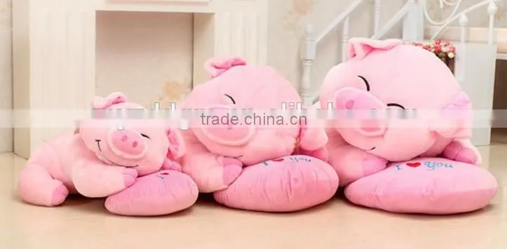 plush animal toys/plush animal cushion