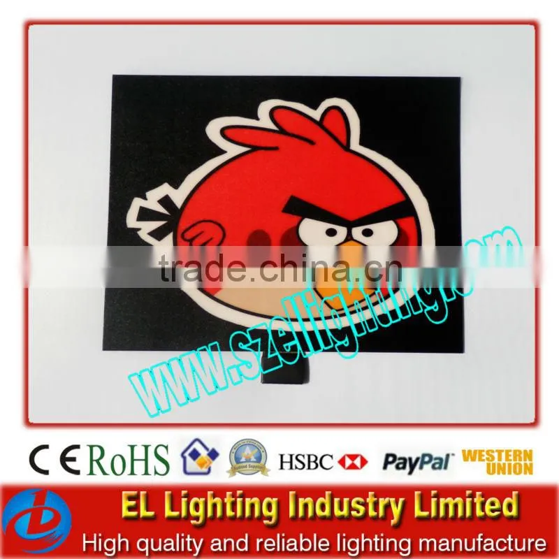 EL panel for kid EL t-shirt panel