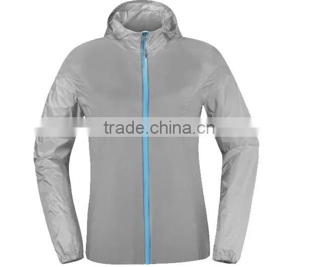 lightweight waterproof women hoodie jacket
