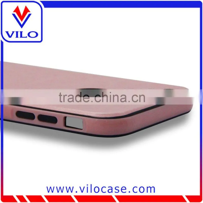 2015 new arrival factory bottom price 3 in 1 tpu case pc bumper pu back case for iphone