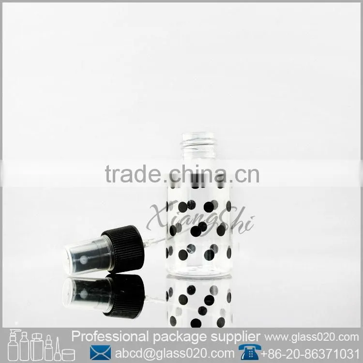 empty pet lotion bottle with pump
