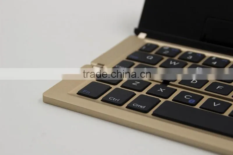 Folding rectangle wireless bluetooth keyboard