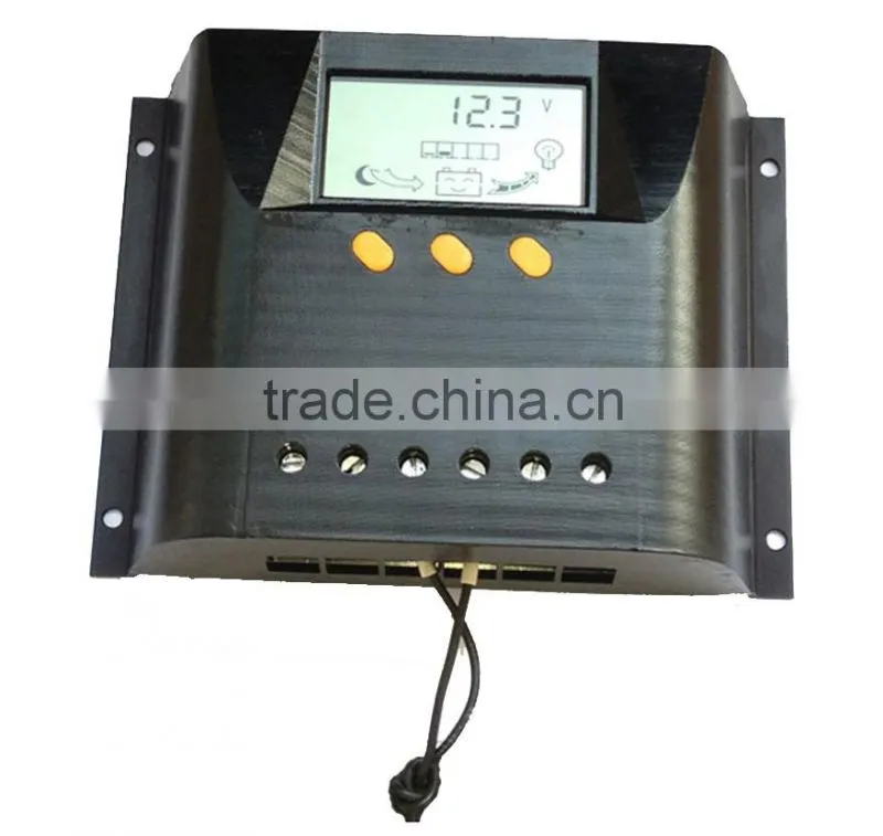 12V 24V automatic distinguish PWM solar panel battery regulator charge controller