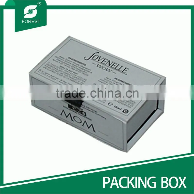 HIGH END CARDBOARD COSMETIC PACKAGING BOX WITH MAGNET