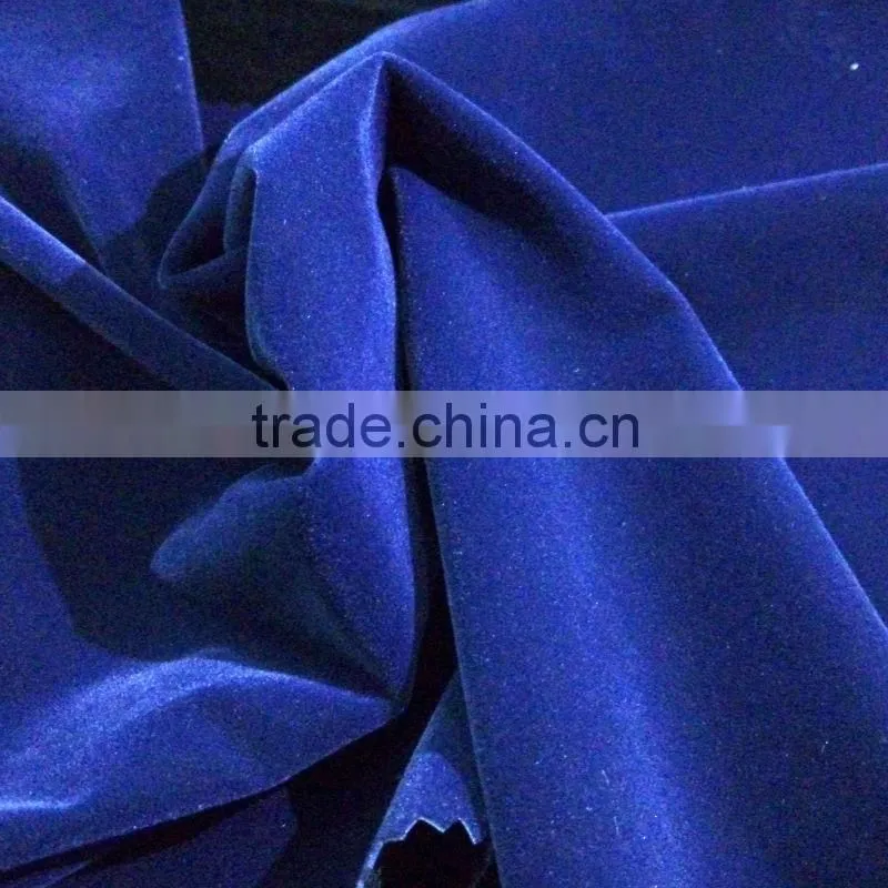plain flock sofa fabric for hot sale
