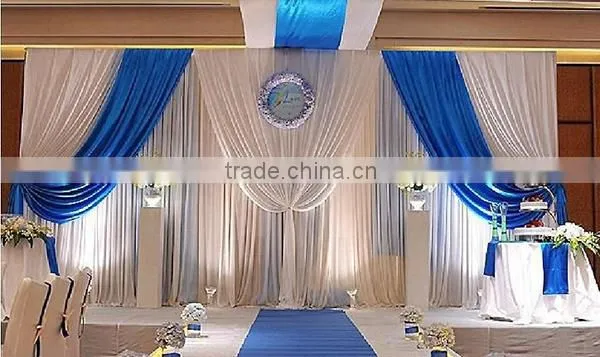 2015 Newest red wedding backdrop fabric wedding decoration fabric