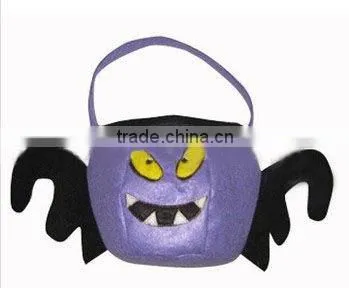 Devil Halloween Party Felt Bag