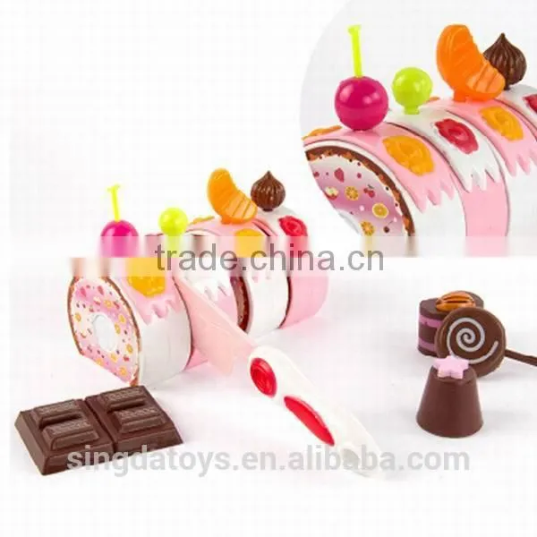 Hot Sale Kids Play House Toy Birthday Cake Model