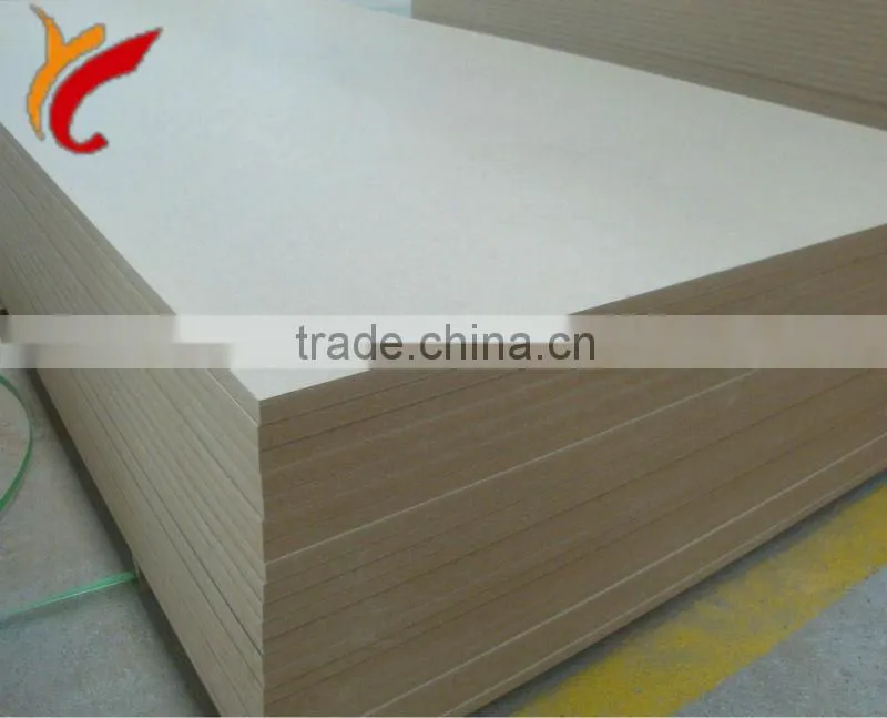 6mm plain mdf E2 glue standard size,plain MDF board price