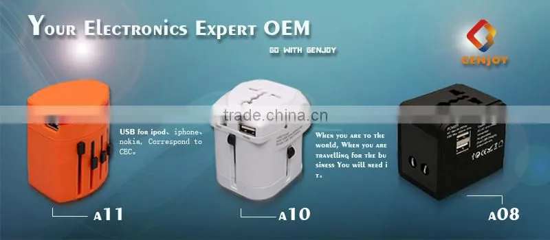 Best Selling Products in Europe Promotional gifts International world travel adapter
