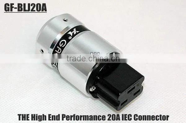 Gaofei GF-BLJ20A Rhodium Plated 20A IEC Plug