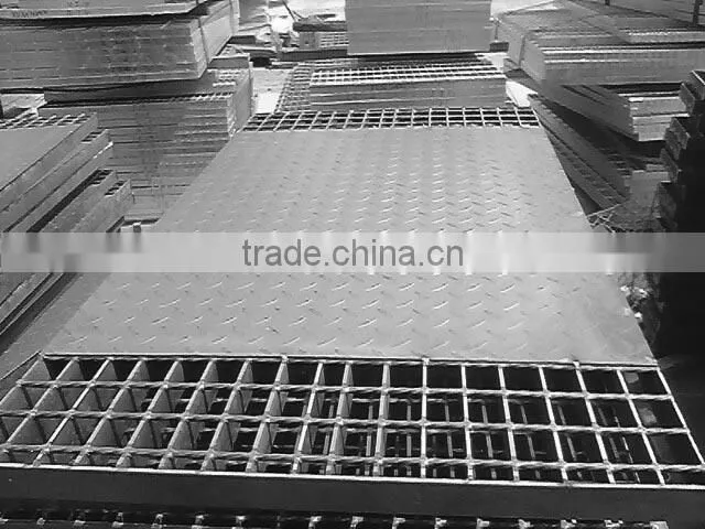 Galvanized flat steel deck grating for sale
