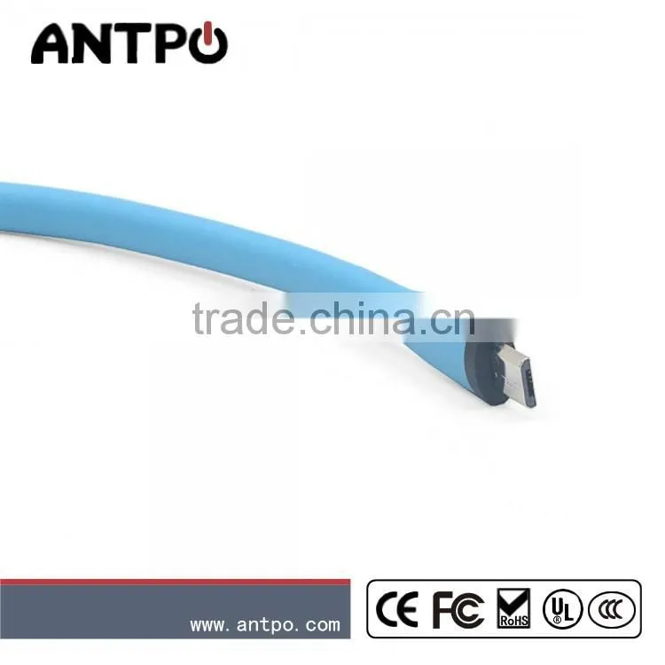 Fast charging bendy usb cable for android charger cable