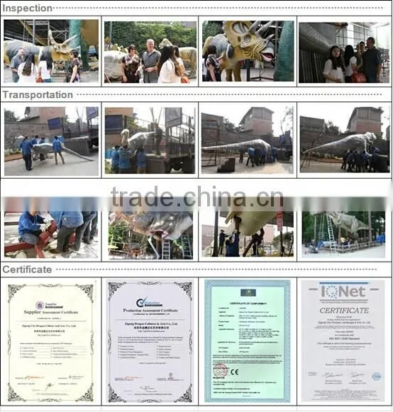 2014 Theme park animatronic animated amusement artificial insect insect SPIDER