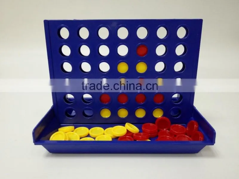 Mini plastic travel 4 in a row connect four game