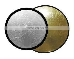 Golden & silver Double Sides Light Reflector discs