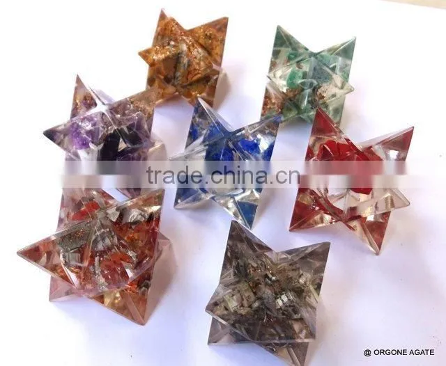 Wholesale Chakra Merkaba Sets : Orgone-Orgonite Agate