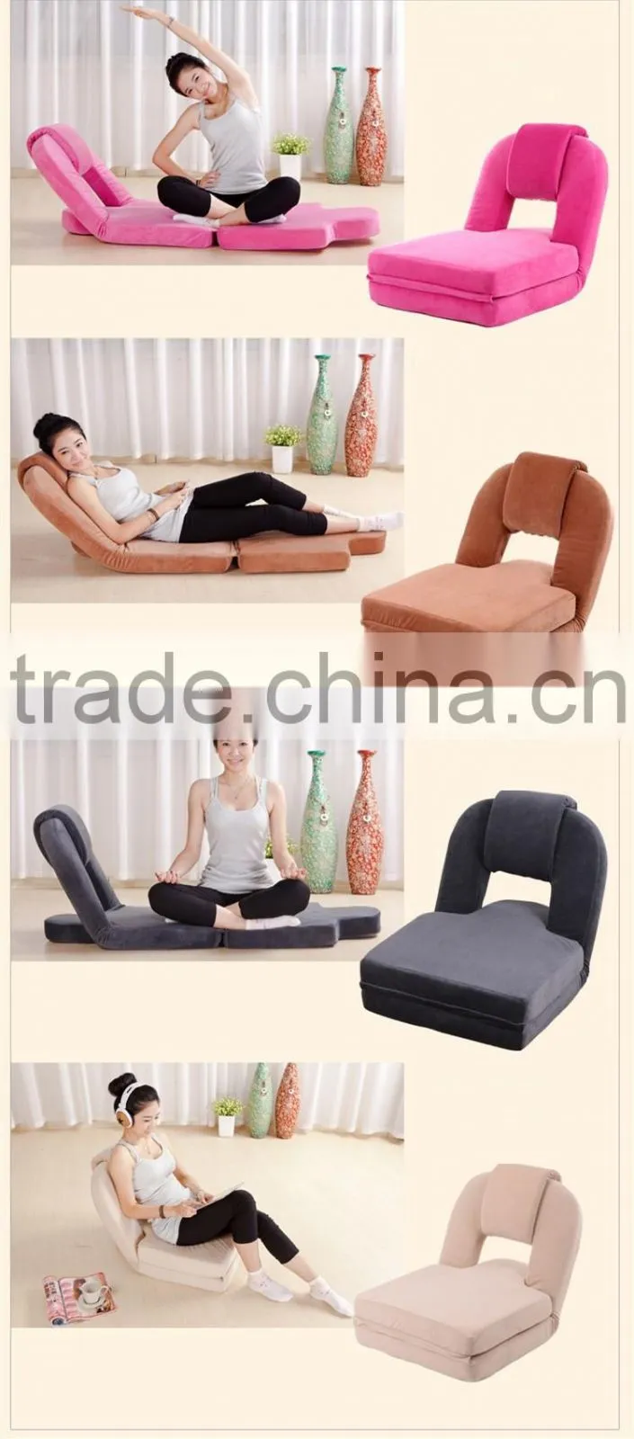 comfortable ergonomic Washable Lazy sofa Y449