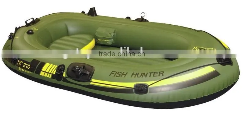 white high quality inflatable speed fishing boat