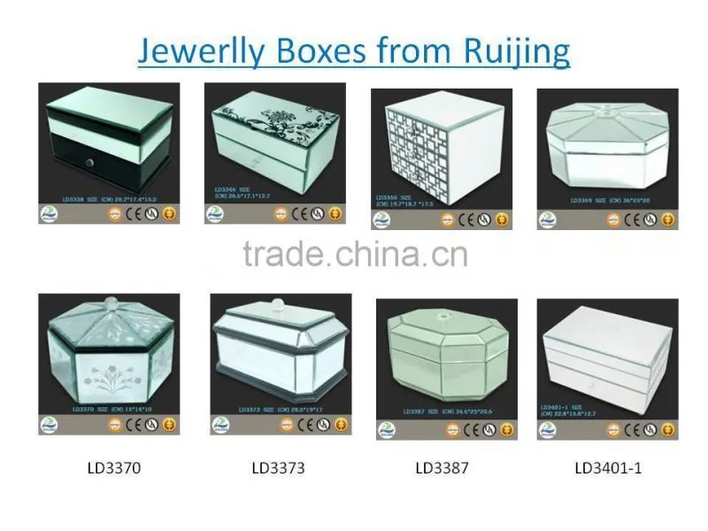 Hot sale stand wooden jewelry boxes