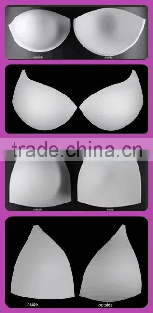 ZE-022 Eco-friendly Triangle bra cups for fitness bikini