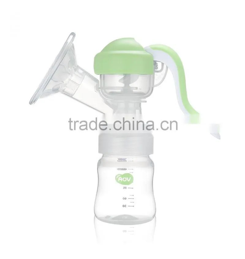 Best baby shower favors gift high quality manual breast pump for first year mom BPA FREE